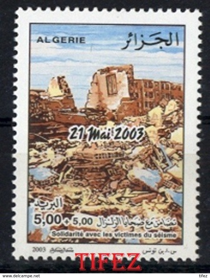 Année 2003-N°1354 Neuf**MNH :  Solidarité Avec Les Victimes Du Séisme Du 21 Mai 2003 - Algeria (1962-...)