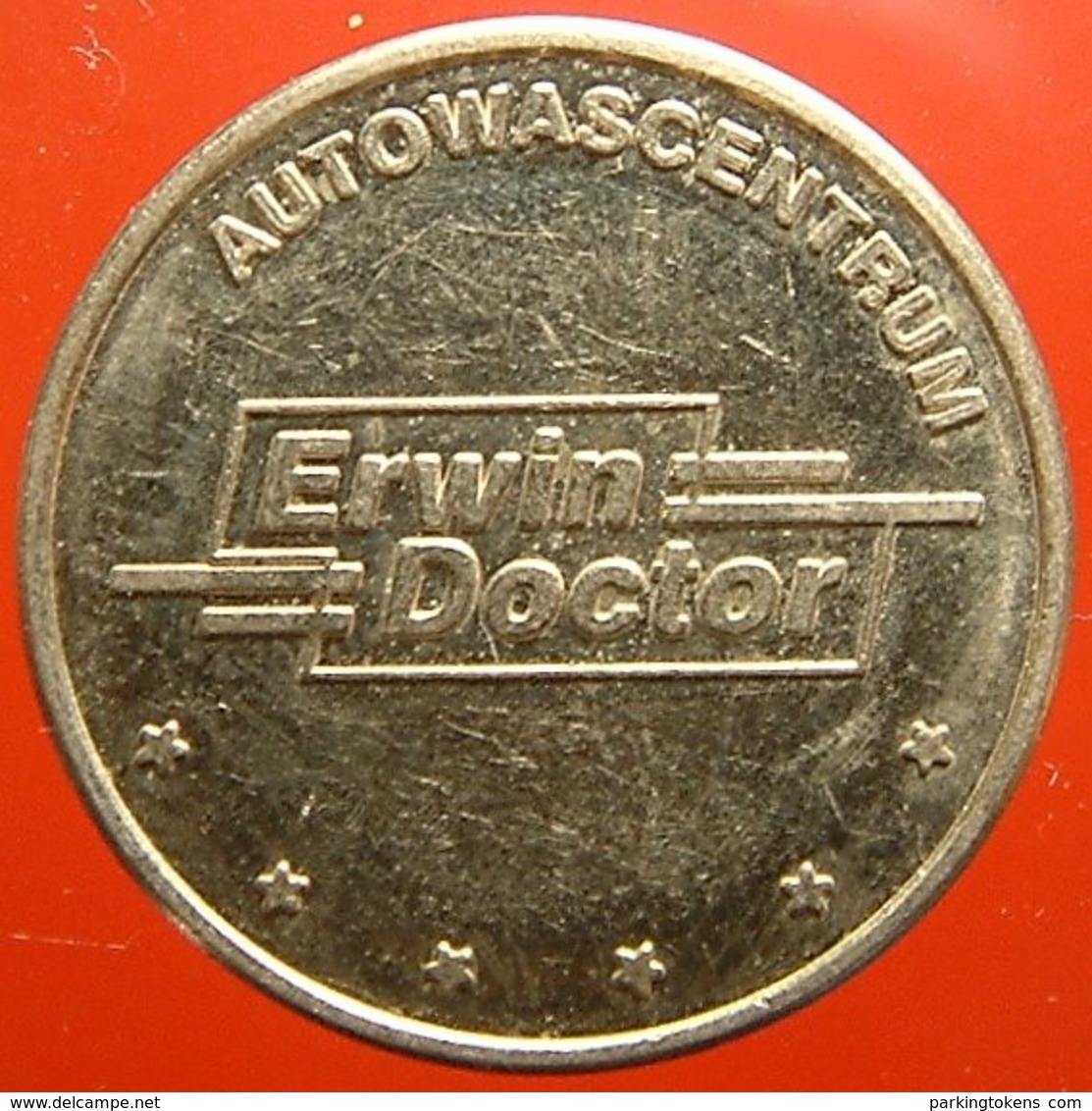 TA 021-01 - Erwin Doctor - Nijverdal - Auto Wasserette Car Wash Machine Token Clean Park Auto Wasch Waschpark - Firma's