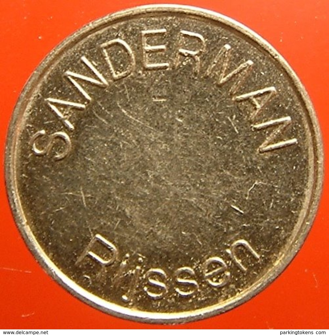 TA 041-2 - Sanderman - Rijssen - Auto Wasserette Car Wash Machine Token Clean Park Auto Wasch Waschpark - Profesionales/De Sociedad