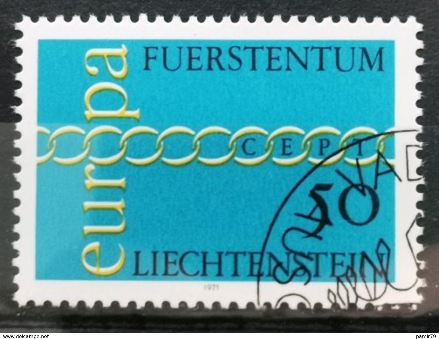 1965 Liechtenstein Europamarke  ET-Stempel MiNr: 545 - Sonstige & Ohne Zuordnung