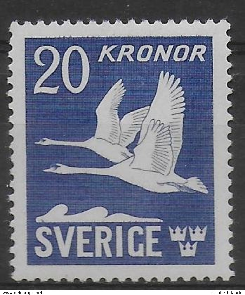 SUEDE - POSTE AERIENNE YVERT N°7 ** MNH  - COTE = 150 EUR. - Unused Stamps