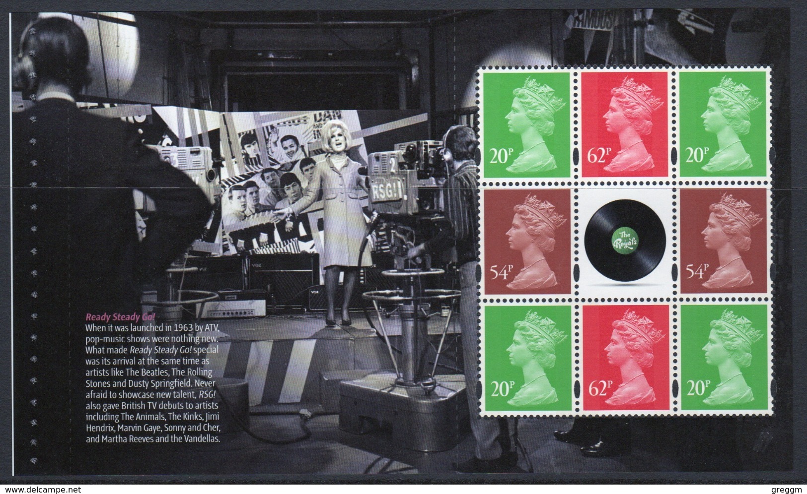 GB Prestige Booklet Pane Taken From Classic Album Covers  Issued On 7th January 2010. - Booklets