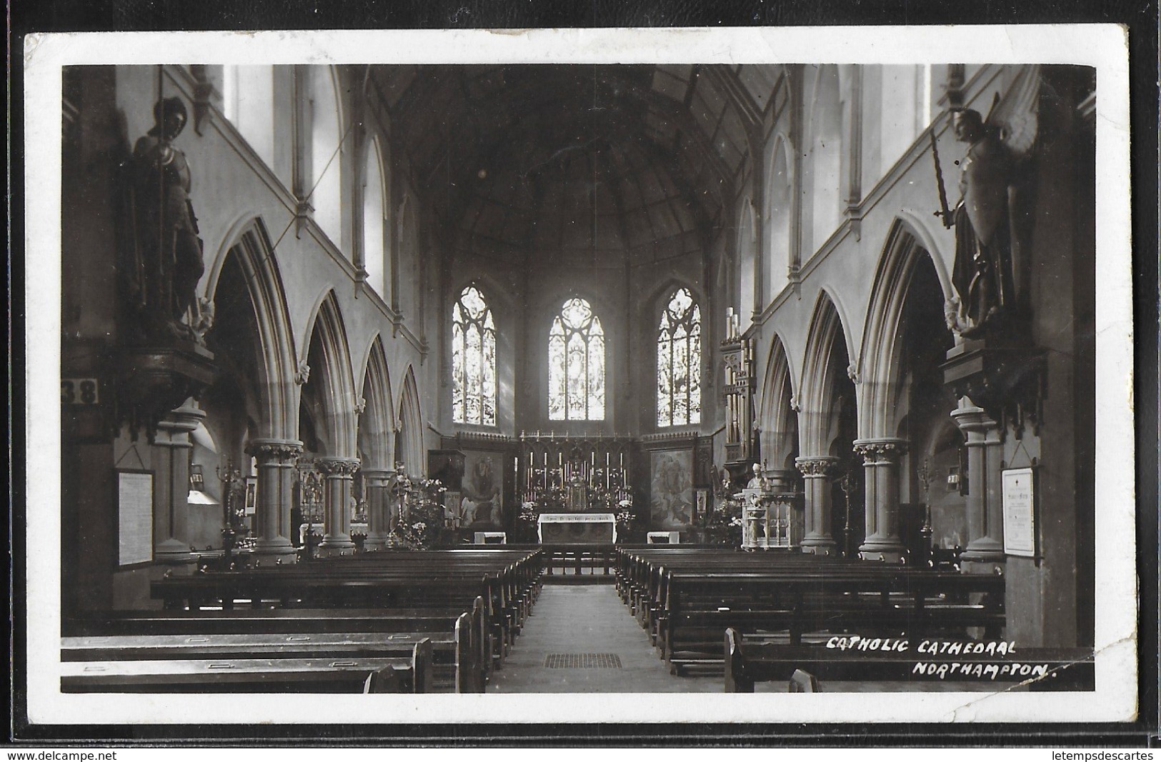 CPA ANGLETERRE - Northampton, Catholic Cathedral - Northamptonshire