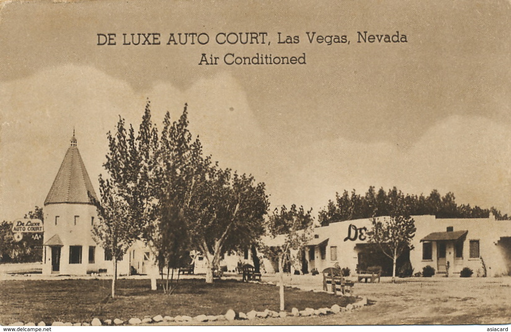 Las Vegas Nevada De Luxe Auto Court - Las Vegas