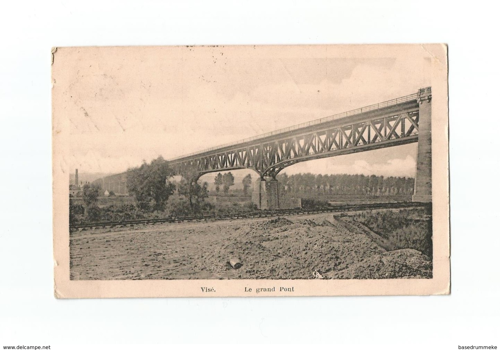 Visé.  Le Grand Pont (1922). - Visé