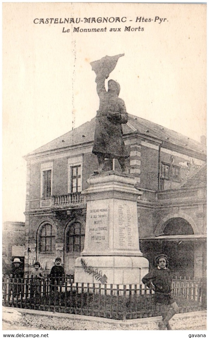 65 CASTELNAU-MAGNOAC - Le Monument Aux Morts - Sonstige & Ohne Zuordnung