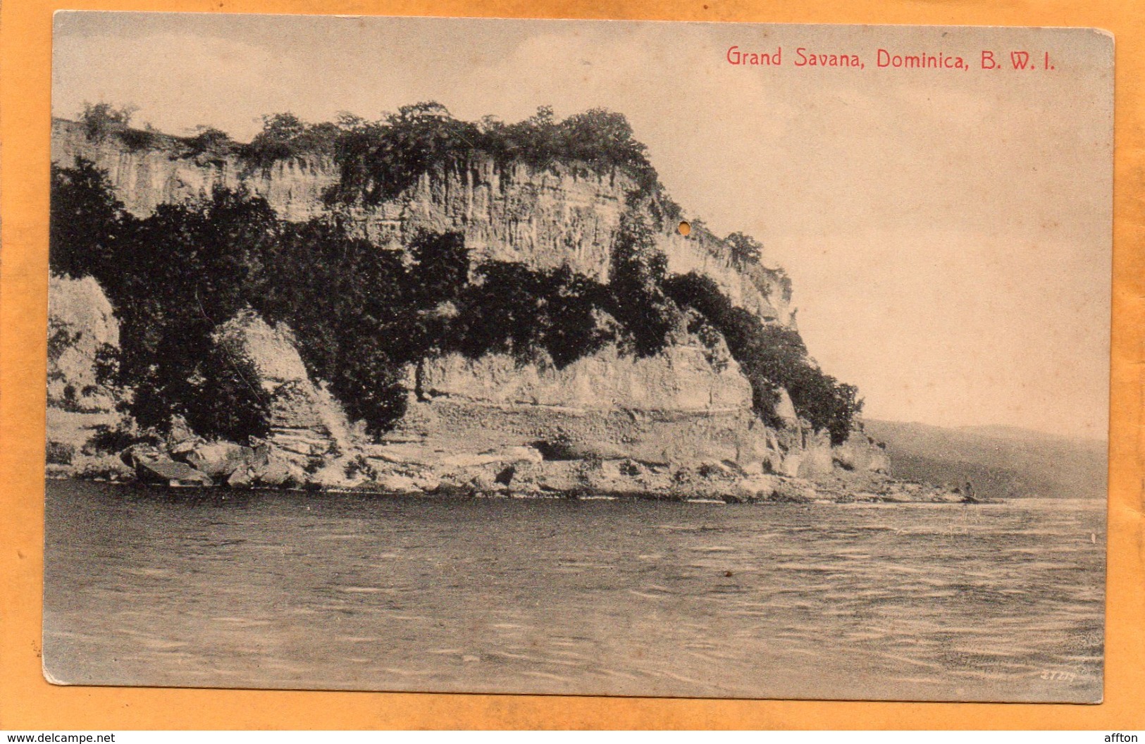 Dominica BWI 1908 Postcard - Dominica