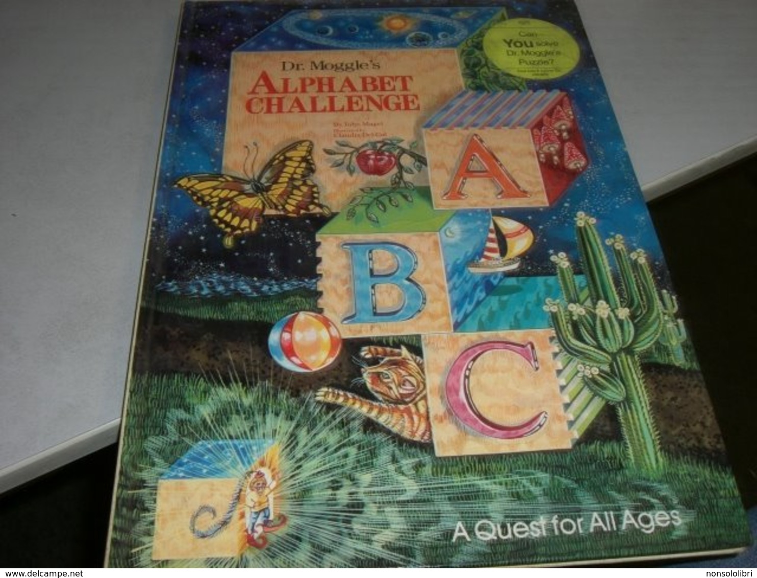 LIBRO ALPHABET CHALLENGE  DR MOGGLE'S 1985 - ABC & Numeri