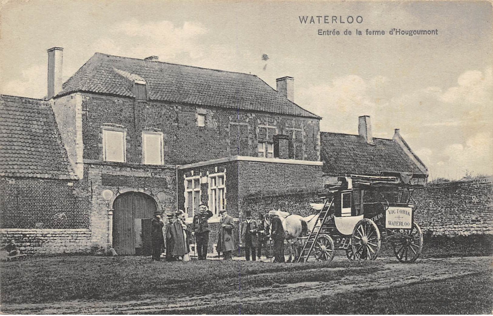 Waterloo - Entrée De La Ferme D'Hougoumont - Waterloo