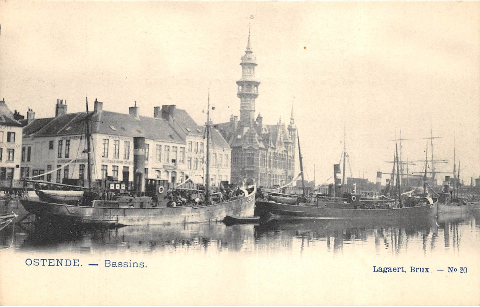 Ostende - Bassins - Lagaert N° 20 - Oostende