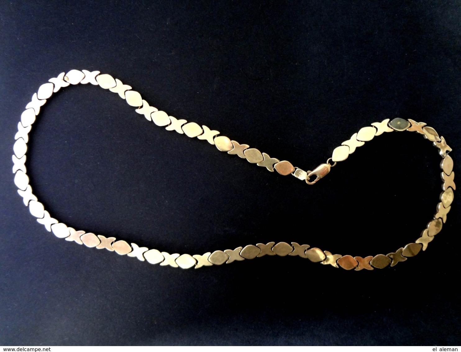 Goldkette Massiv 10 Karat Echtgold,gestempelt 417 Gold,cadena De Oro,gold Chain,chaîne En Or - Halsketten