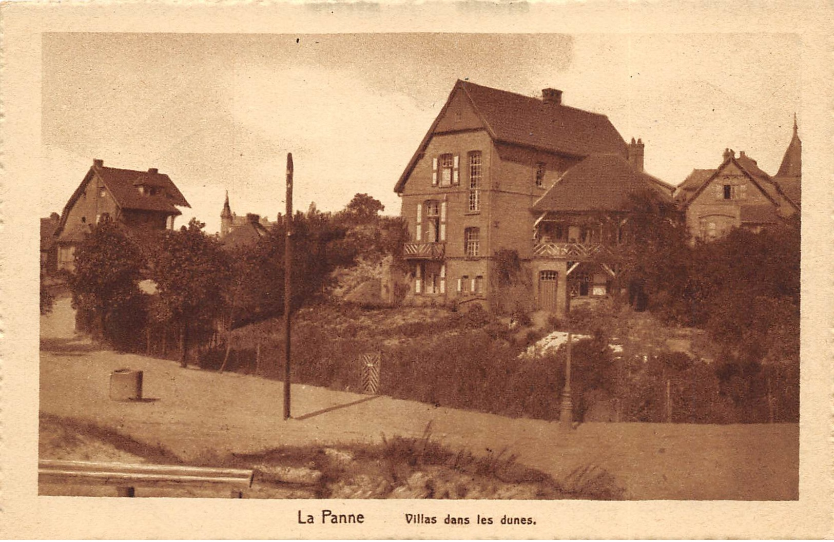 La Panne - Villas Dans Les Dunes - Ed. Oplieger Et Noulet - De Panne