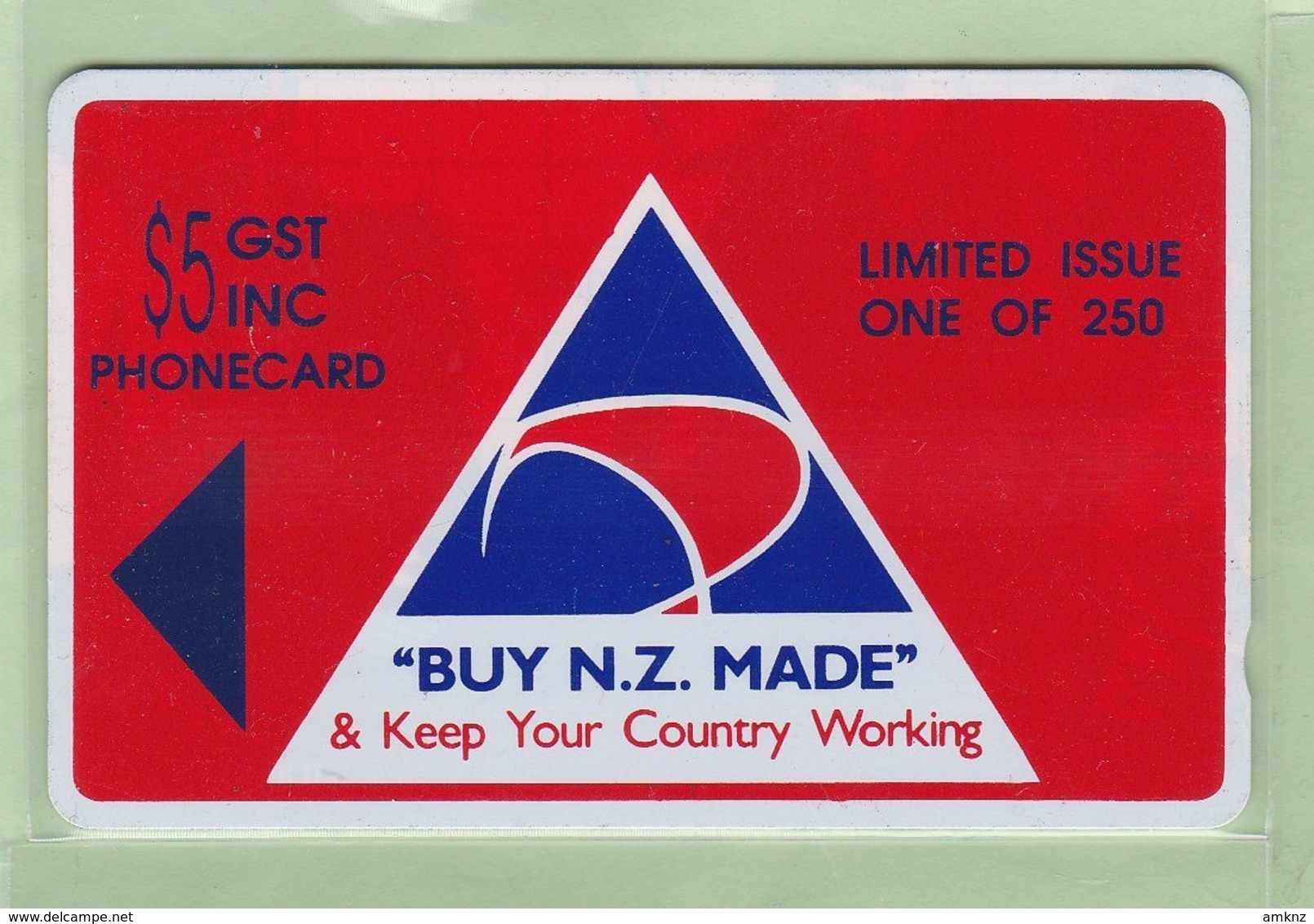 New Zealand - Private Overprint - 1994 Buy NZ Made $5 - Mint - NZ-CO-41 - New Zealand