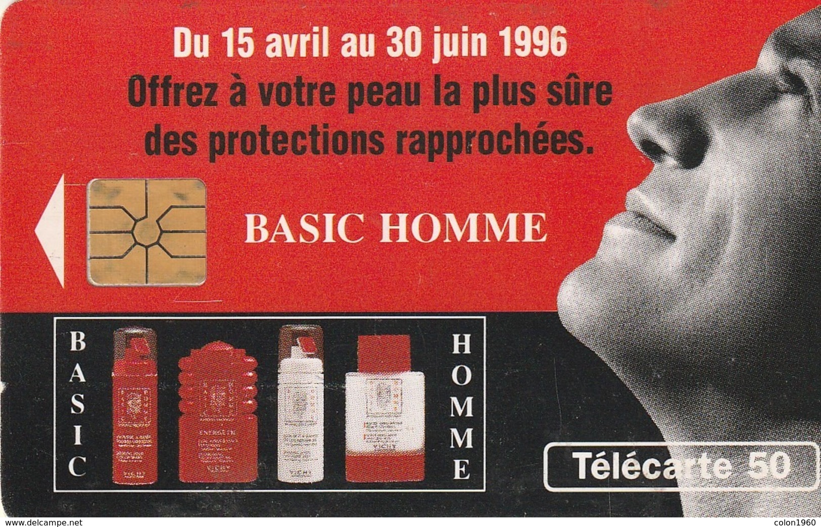 FRANCIA. Basic Homme. 0636. 04/96. (234). - 1996