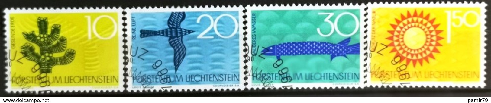 1966 Schutz Der Natur ET-Stempel MiNr: 460-463 - Other & Unclassified