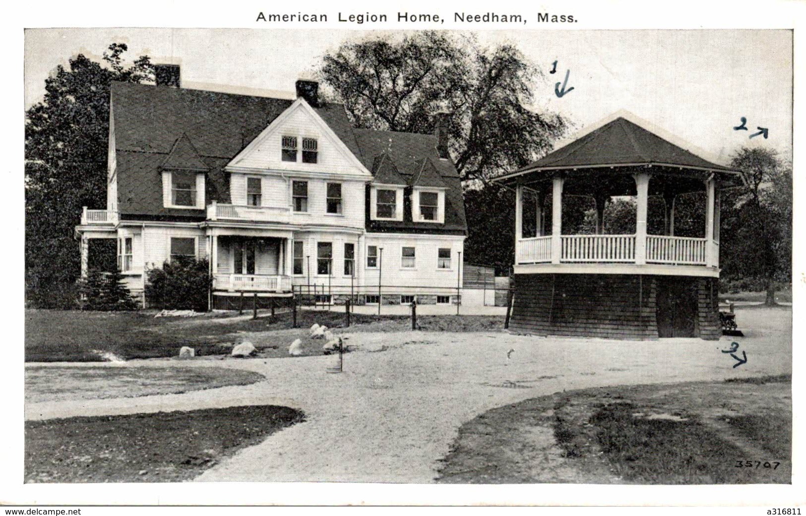 AMERICAN LEGION HOME NEEDHAM MASS - Autres & Non Classés