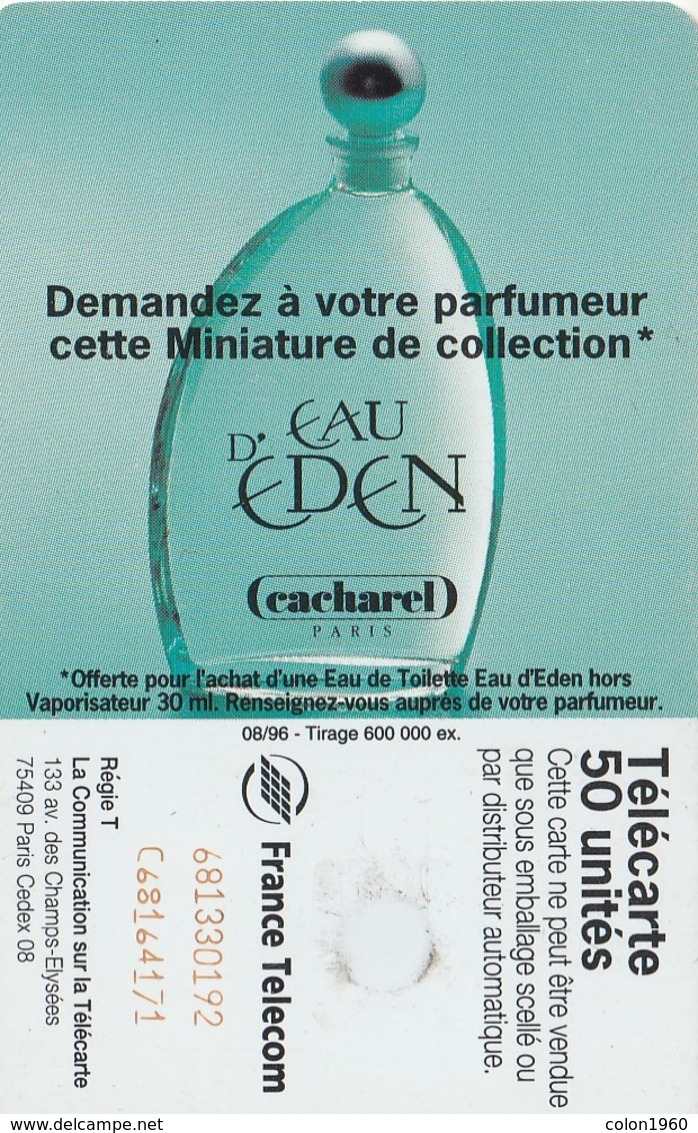 FRANCIA. Eau D'Eden - Cacharel Parfums. 0680. 08/96. (239). - 1996