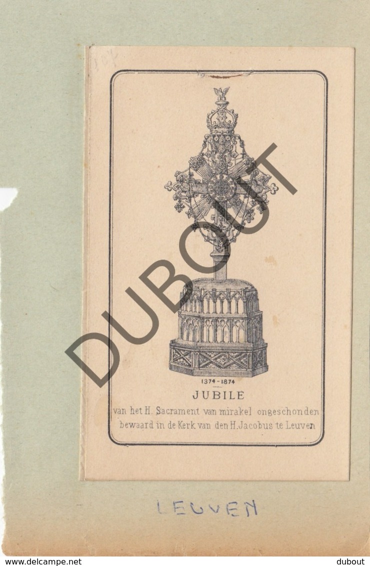 LEUVEN/LOUVAIN 1870 Jubilé Heilig Sacrament Sint-Jacobskerk  (R315) - Antique