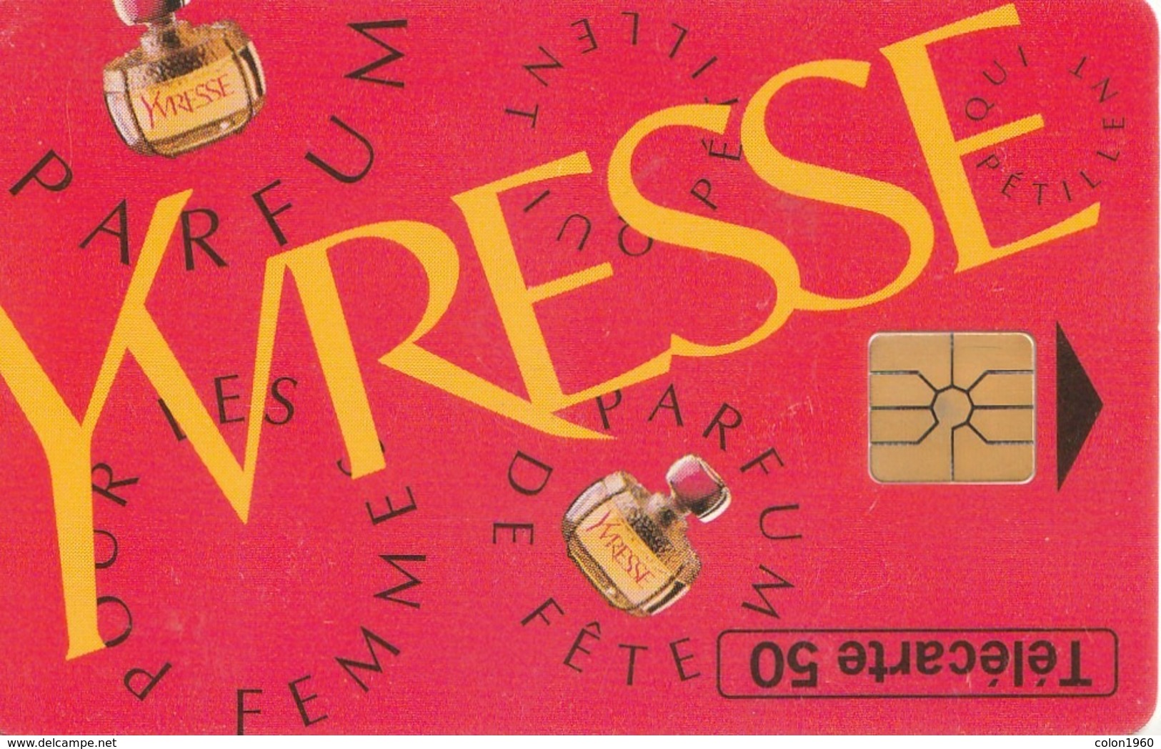 FRANCIA. Yvresse. Yves Saint Laurent. 0694. 09/96. (236). - 1996