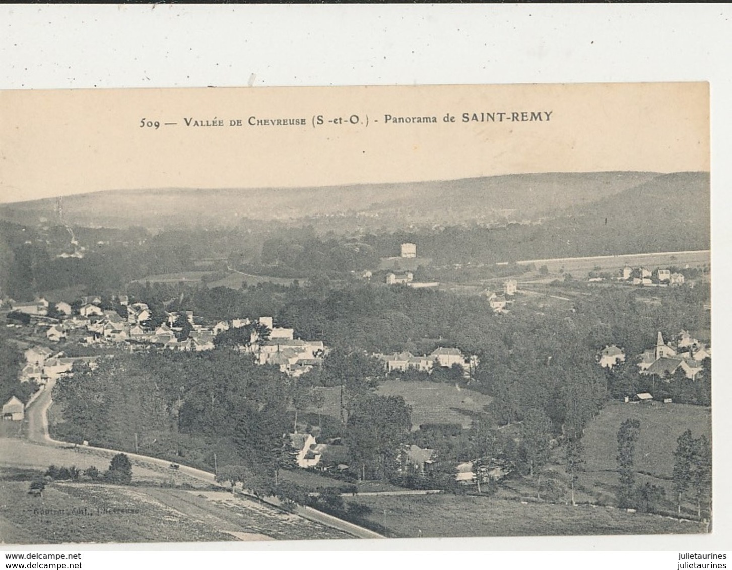 78 SAINT REMY PANORAMA CPA BON ETAT - St.-Rémy-lès-Chevreuse