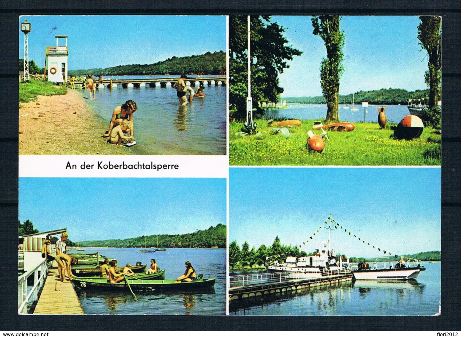 (2594) AK Koberbachtalsperre - Mehrbildkarte - Crimmitschau