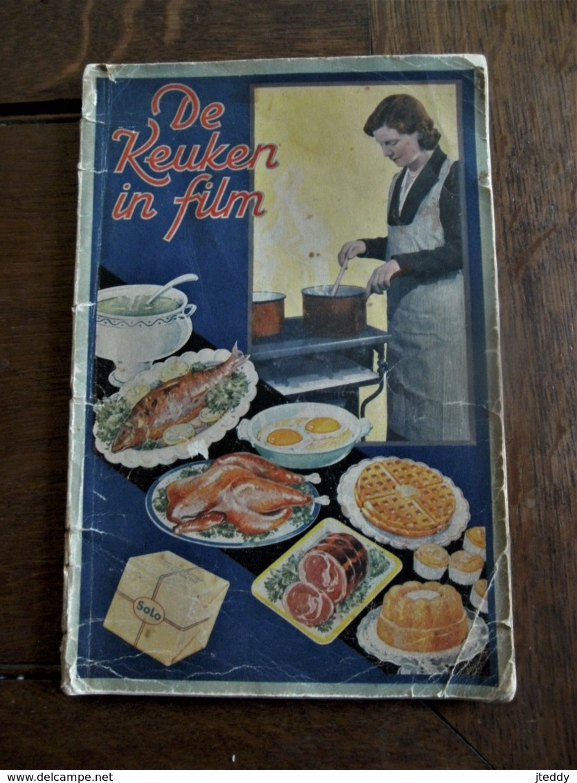 Oude Kookboek  De Keuken In Film - Andere & Zonder Classificatie