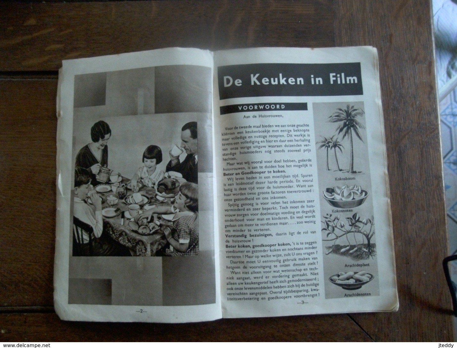 Oude Kookboek  De Keuken In Film - Autres & Non Classés