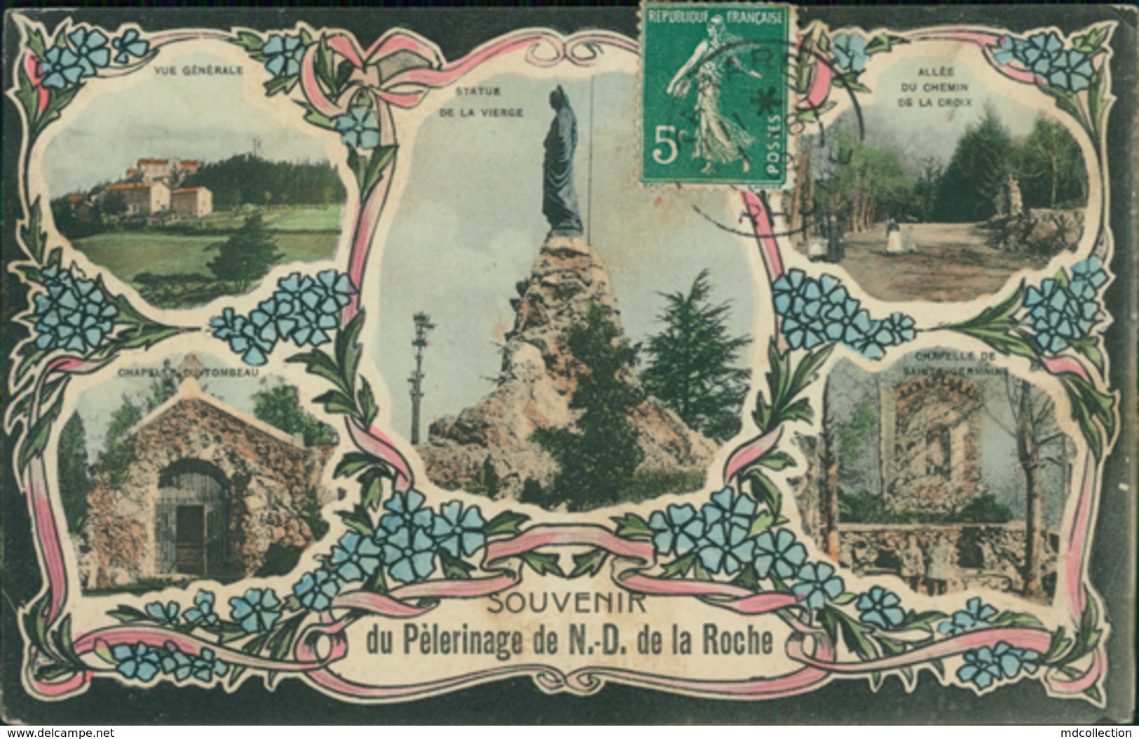 69 TARARE / Souvenir Du Pelerinage De N.D. De La Roche / Carte Composée - Tarare