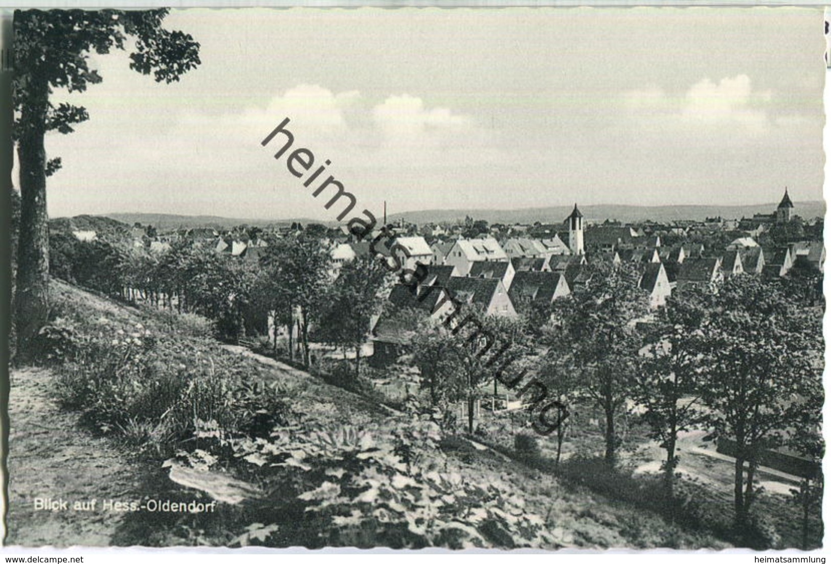 Blick Auf Hess.-Oldendorf - Foto-AK 50er Jahre - Verlag Cramers Dortmund - Hessisch-Oldendorf