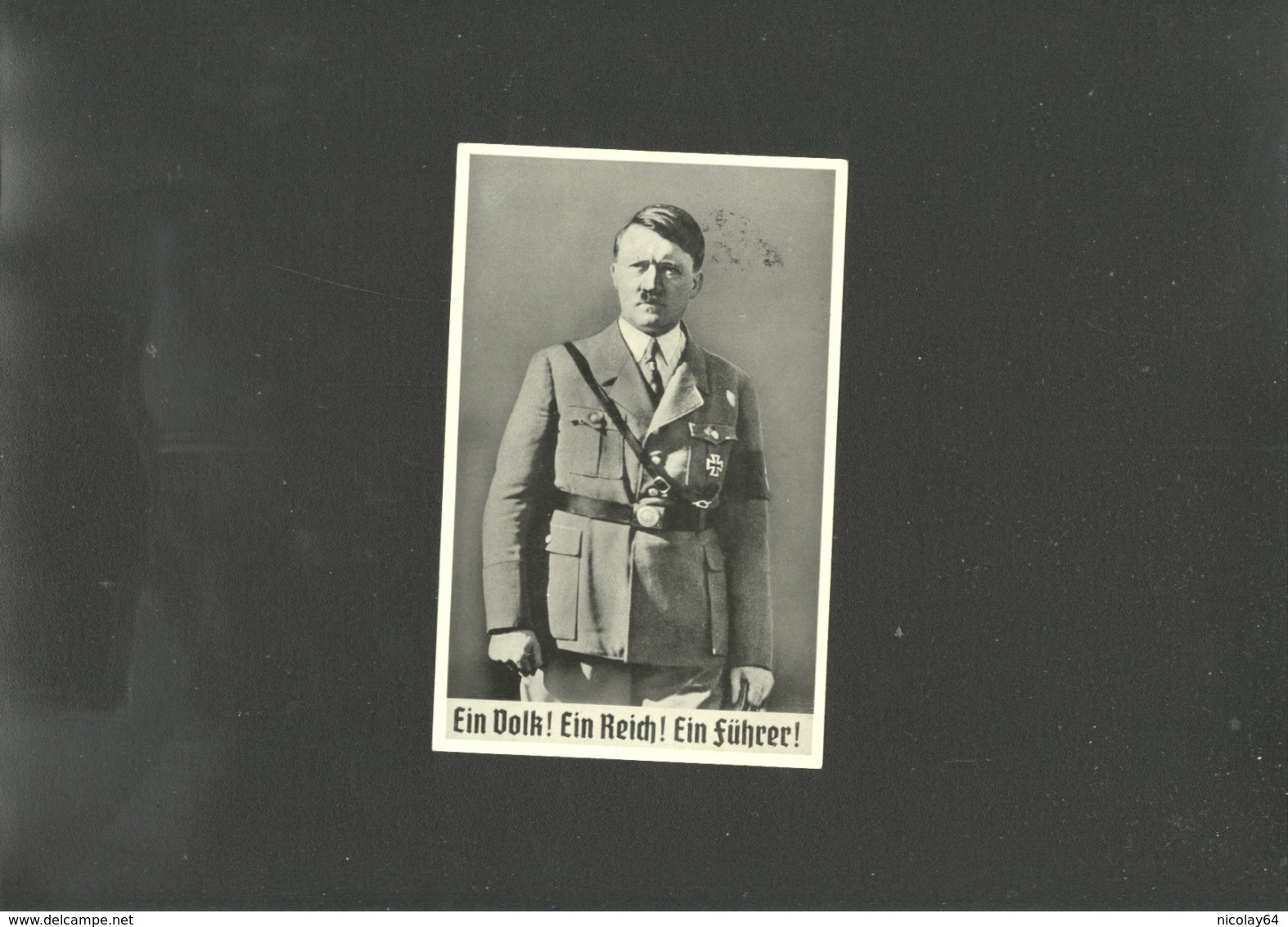 50 Annyversary Of Hitler Card With Postamrk - Sonstige & Ohne Zuordnung