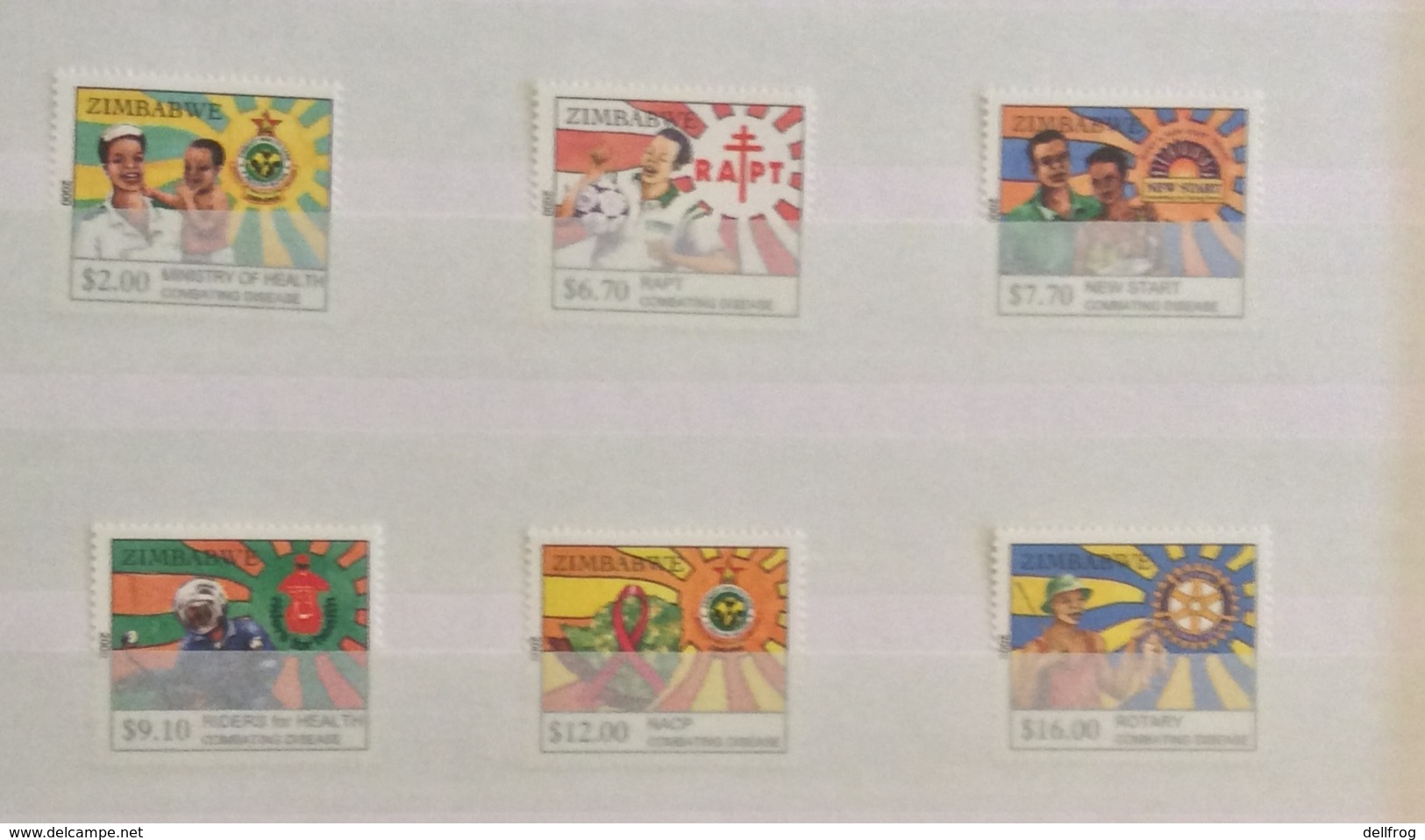 ZIMBABAWE 2000 Health Promotion Campaign Mnh - Zimbabwe (1980-...)