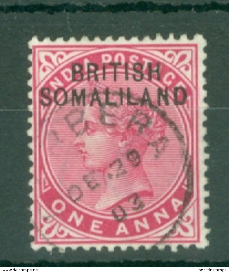 Somaliland Protectorate: 1903   QV 'British Somaliland' OVPT   SG2    1a   Used - Somaliland (Herrschaft ...-1959)