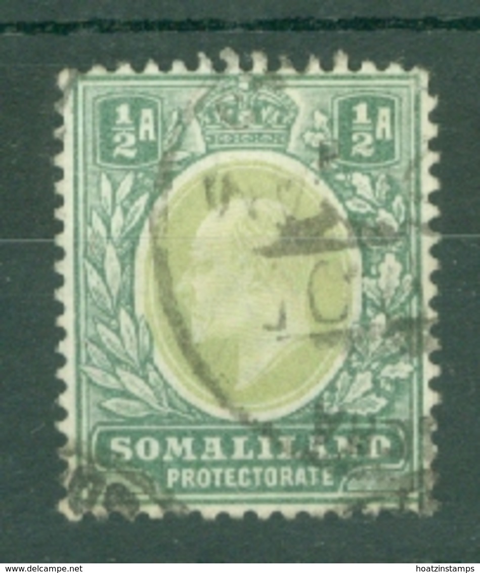 Somaliland Protectorate: 1904   Edward   SG32    ½a   Used - Somaliland (Protectorate ...-1959)