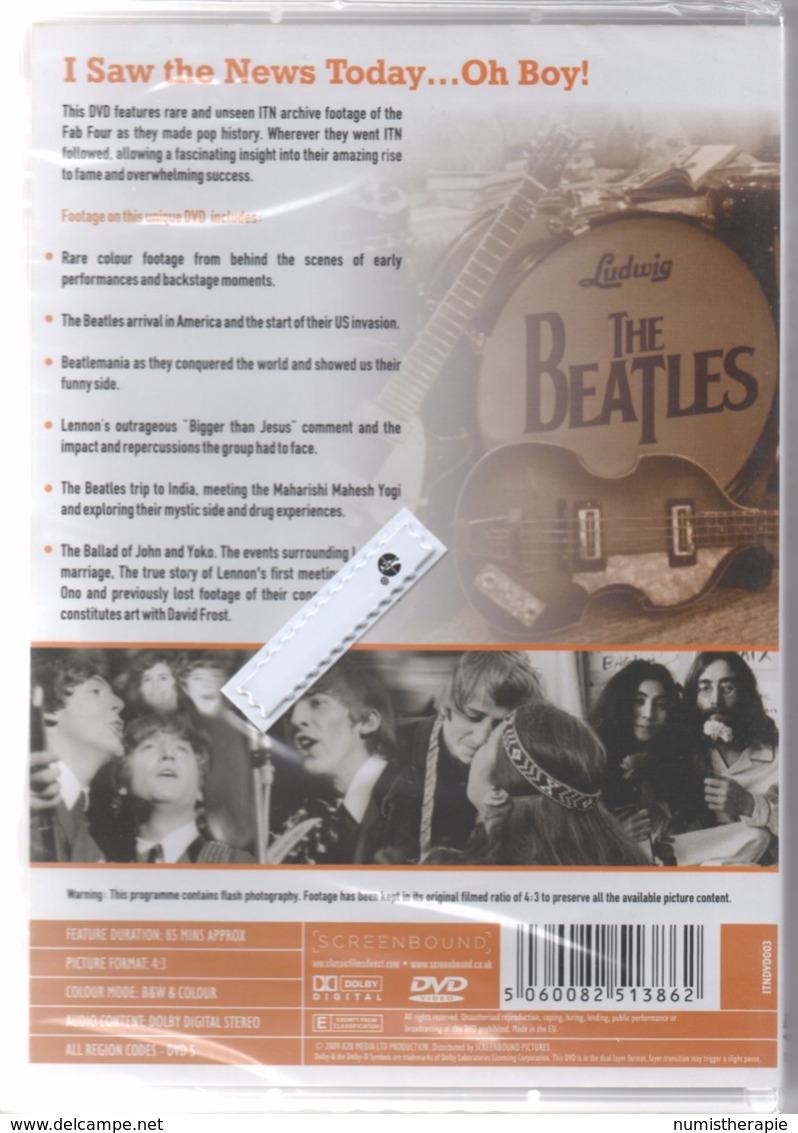 DVD The Beatles : Here, There And Everywhere 1963-1970 : 70 Minutes Of Beatles Footage - DVD Musicales