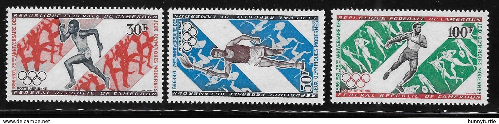 Cameroun Cameroon 1971 75th Anniversary Revival Of Olympic Olympics Games MNH - Kameroen (1960-...)