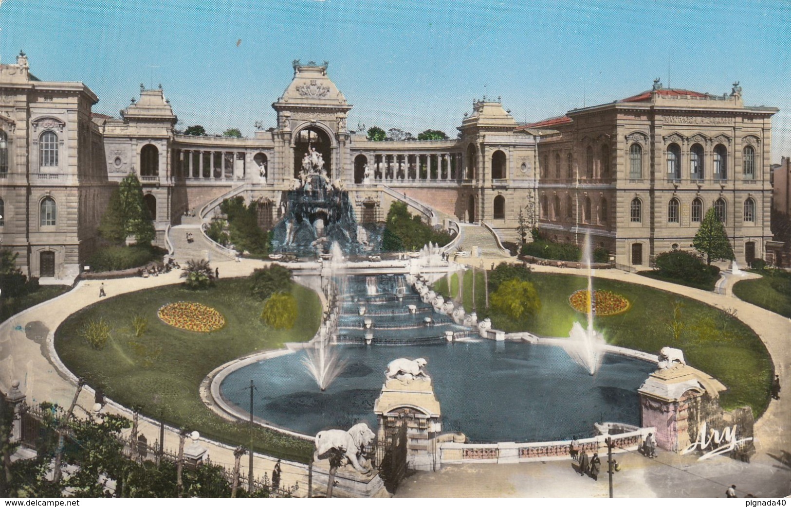 Cp , 13 , MARSEILLE , Le Palais De Longchamp - Musées