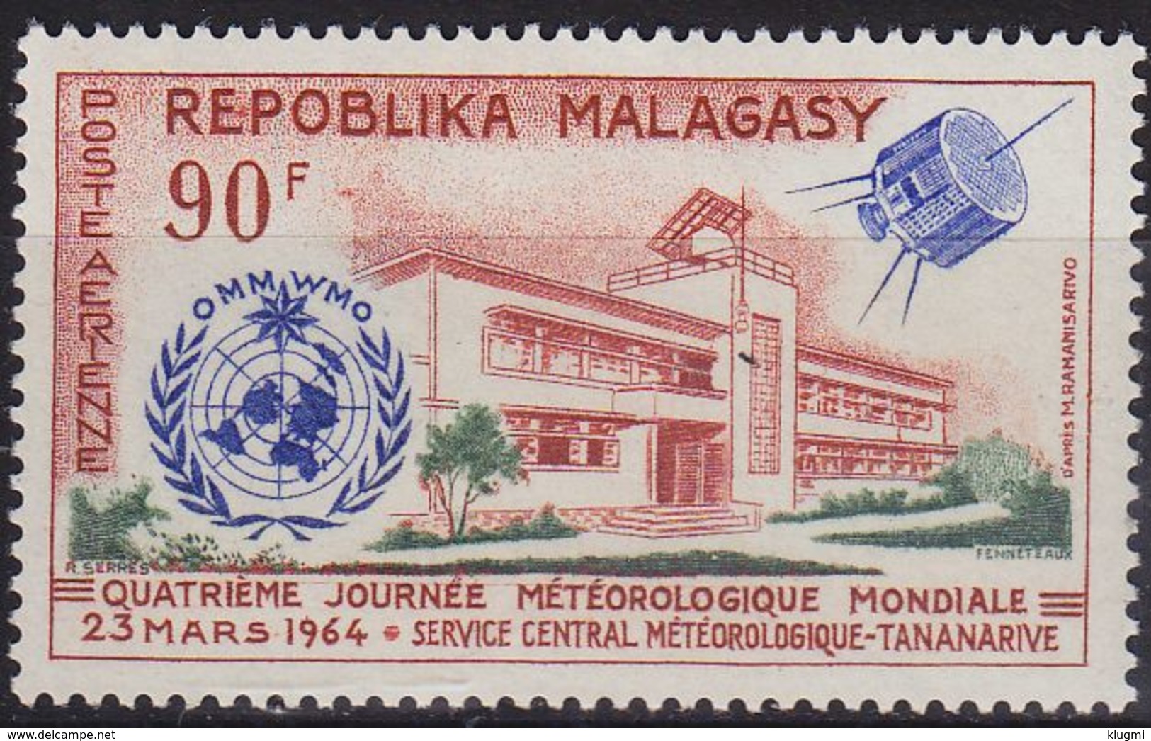 MADAGASKAR MADAGASCAR [1964] MiNr 0519 ( **/mnh ) UNO - Madagaskar (1960-...)