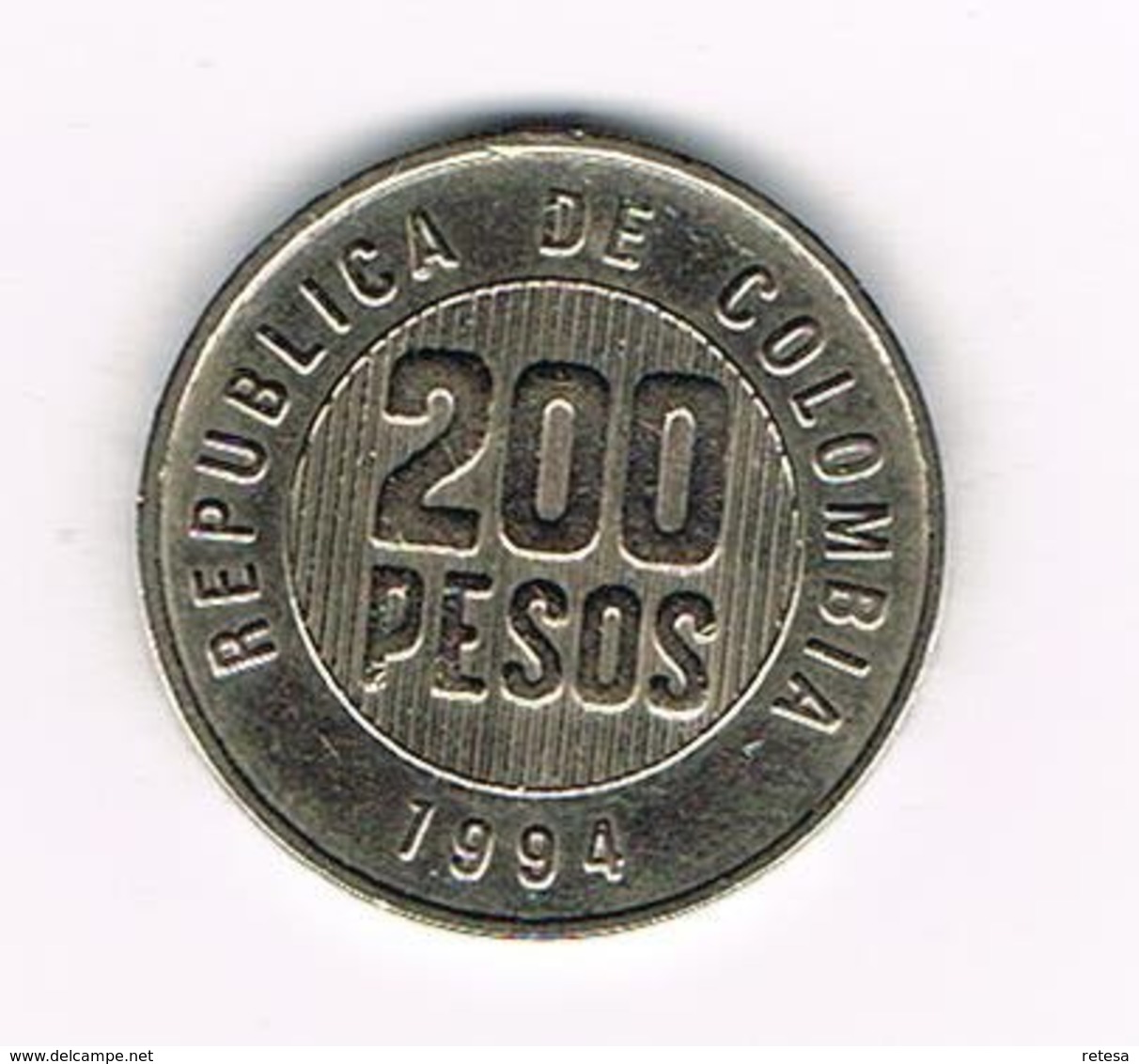 //  COLOMBIA  200 PESOS  1994 - Colombie
