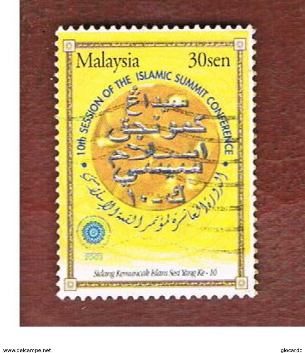 MALESIA (MALAYSIA)  -  SG 1164 -   2003 ISLAMIC SUMMIT CONFERENCE  -  USED ° - Malesia (1964-...)