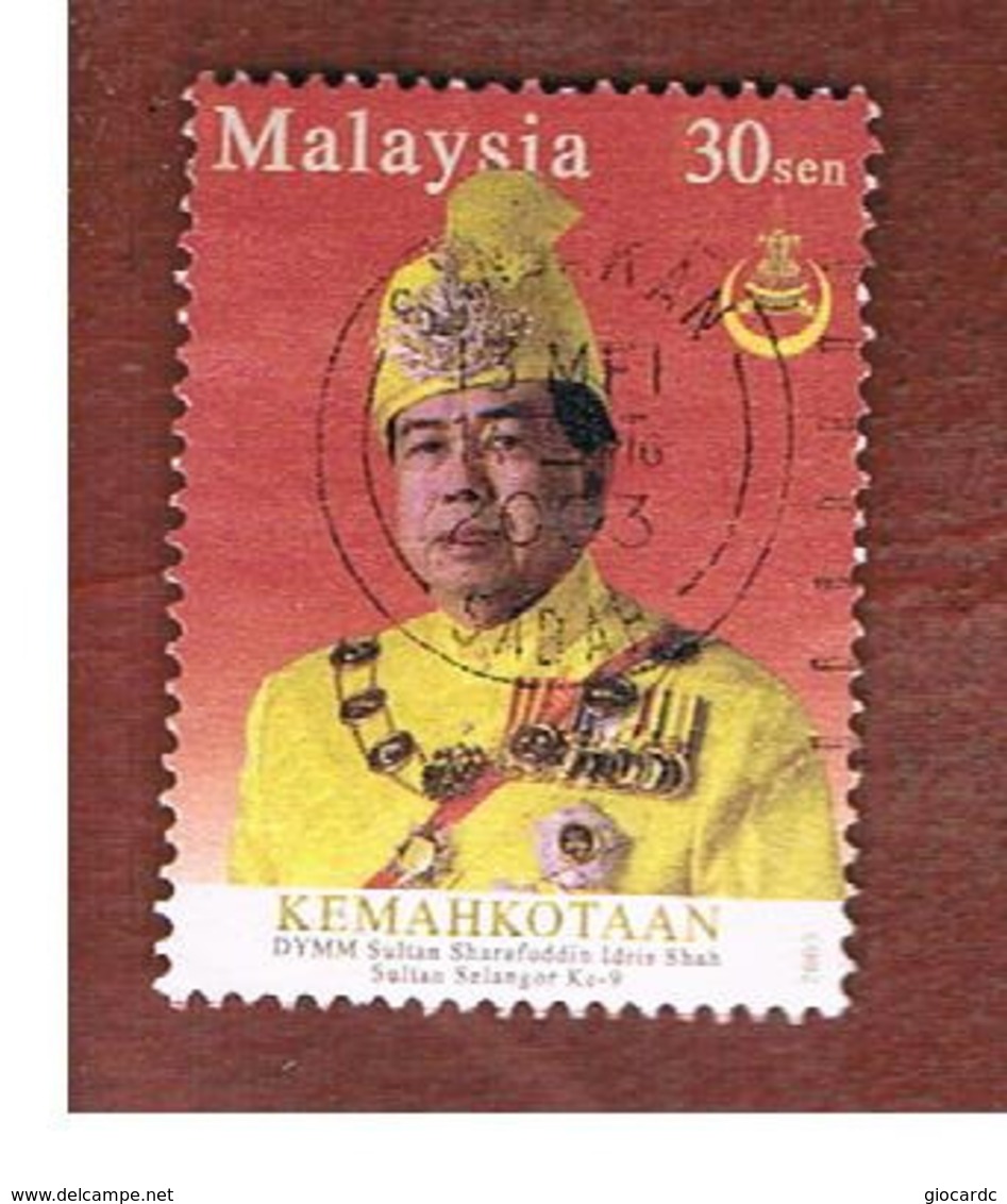 MALESIA (MALAYSIA)  -  SG 1130 -   2003 SULTAN IDRIS OF SELANGOR -  USED ° - Malesia (1964-...)