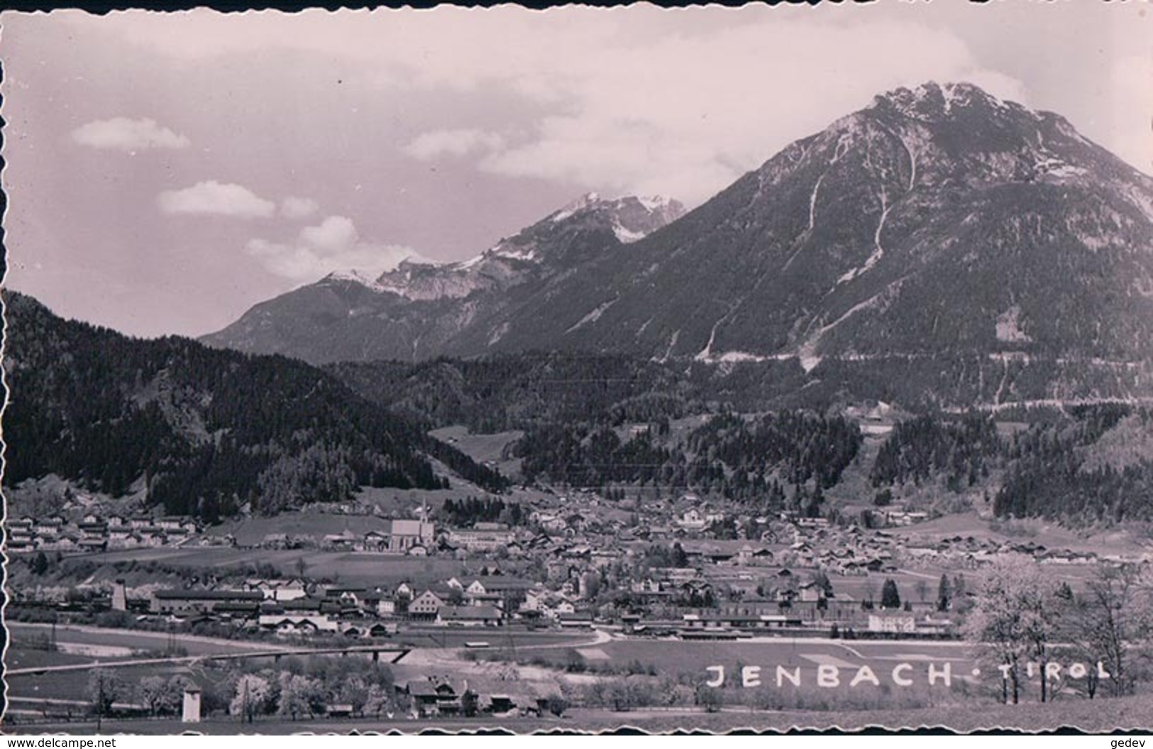 Autriche, Jenbach Tirol (21.7.52) - Jenbach