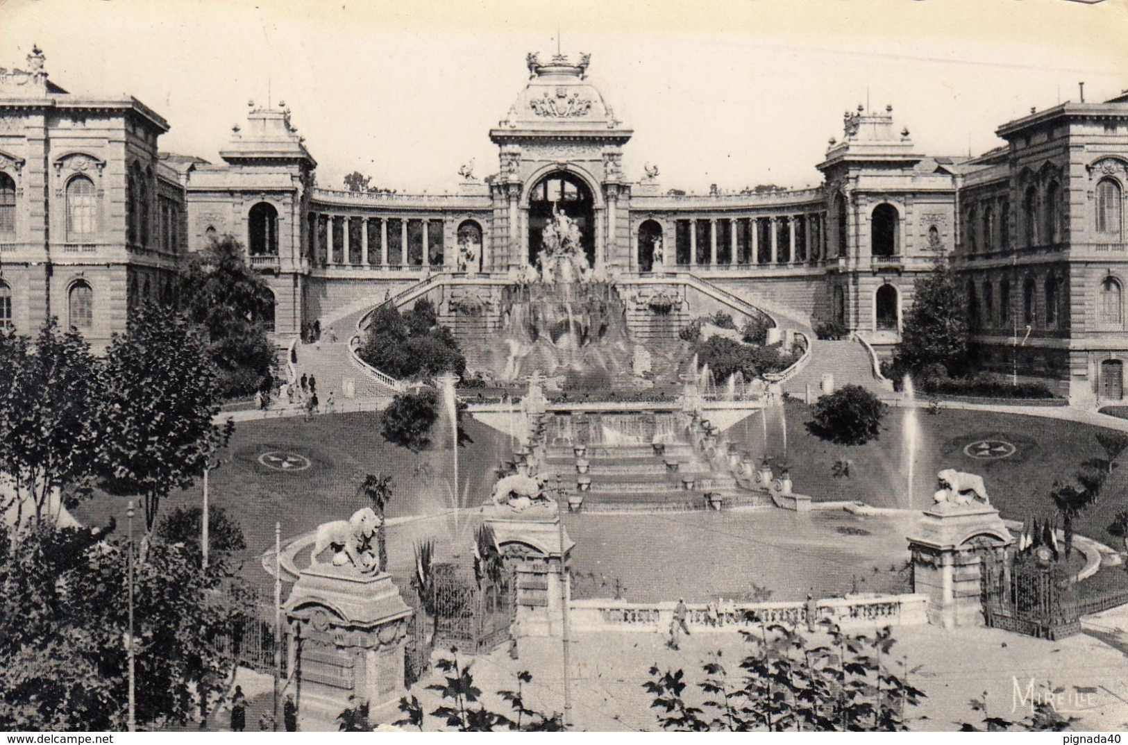 Cp , 13 , MARSEILLE , Le Palais De Longchamp - Musei