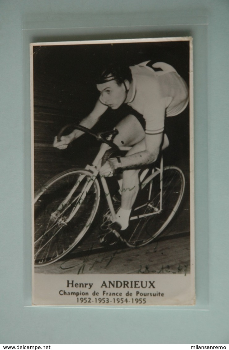 CYCLISME: CYCLISTE : HENRY ANDRIIEUX - Cyclisme