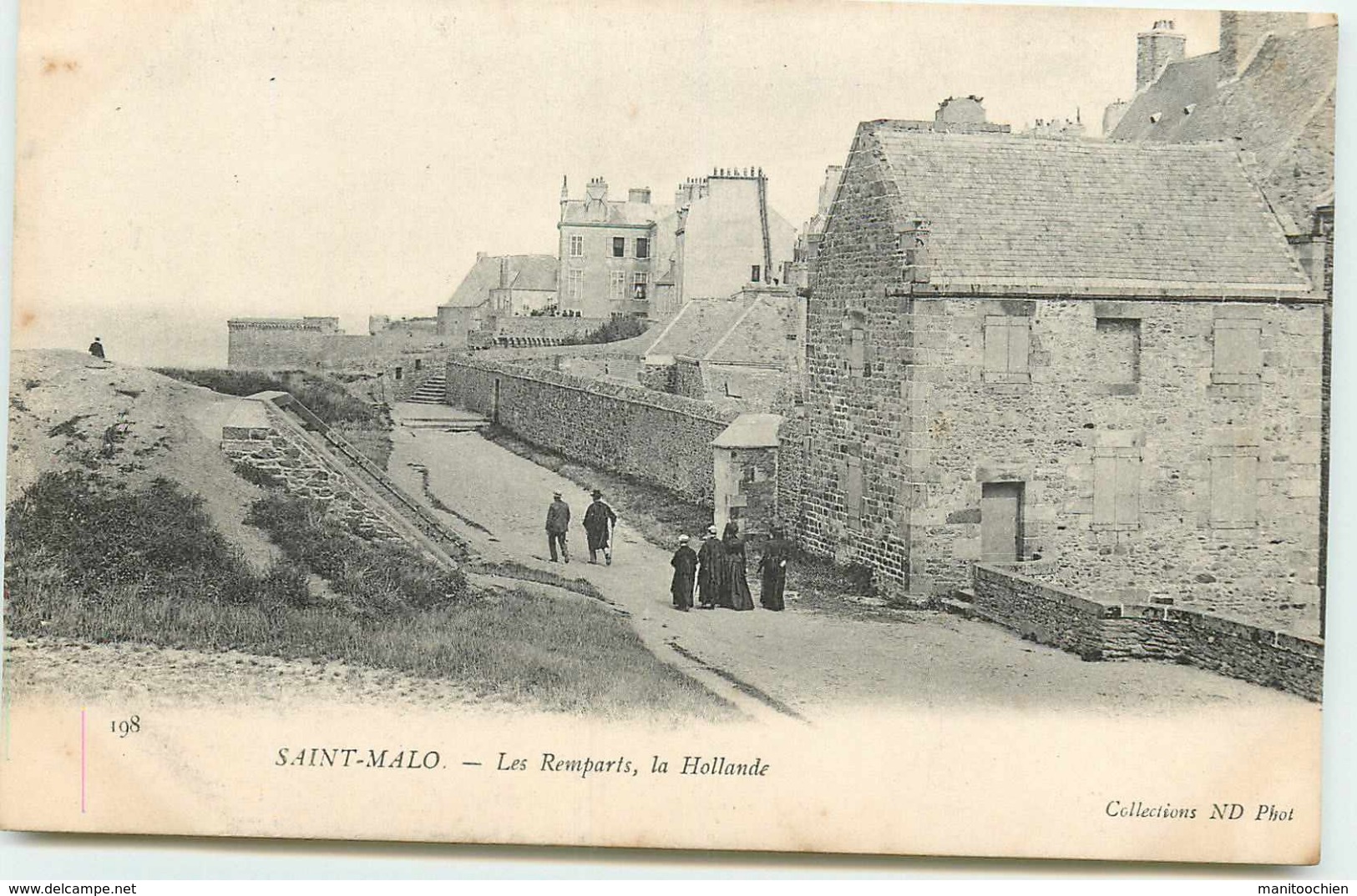 DEP 35 SAINT MALO LES REMPARTS LA HOLLANDE - Saint Malo