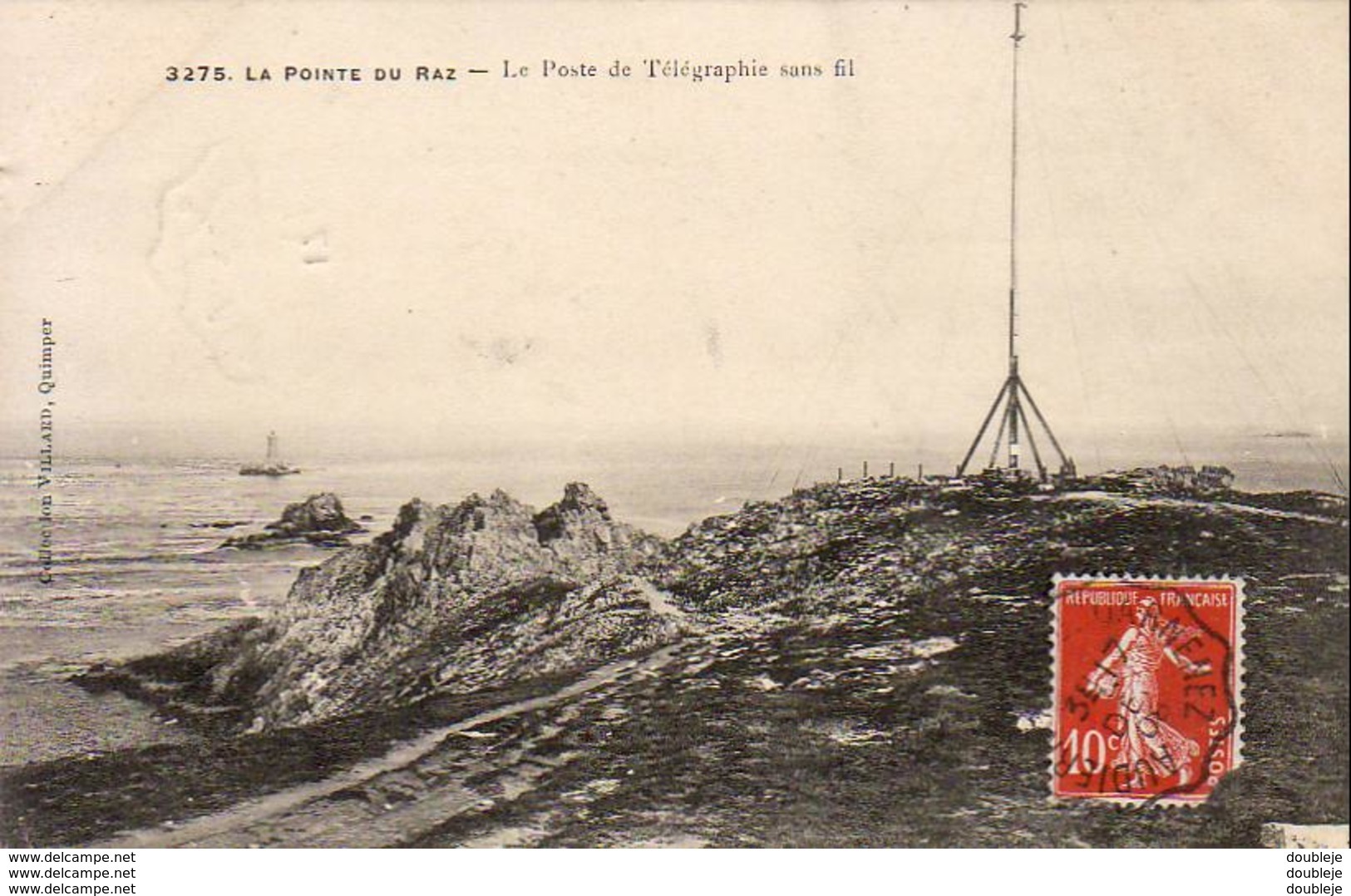 D29  POINTE DU RAZ  Le Poste De Télégraphie Sans Fil  ..... - Autres & Non Classés