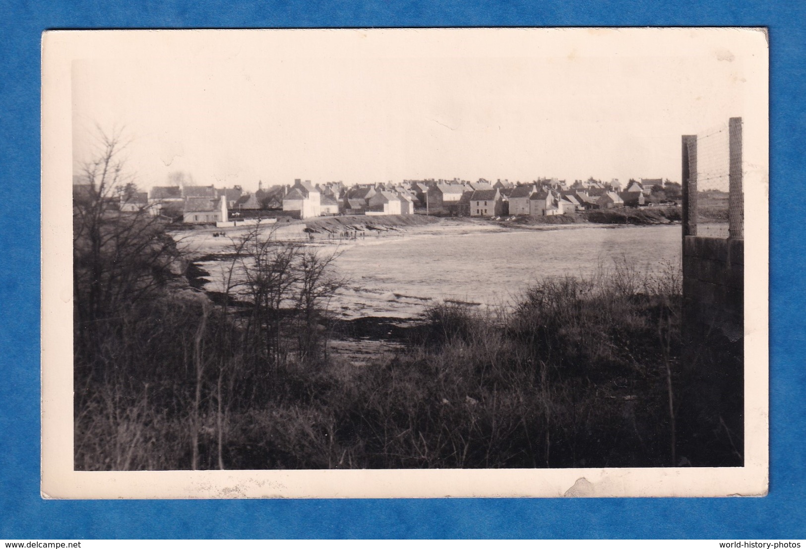 CPSM - Ile De GROIX - Locmaria - La Plage - RARE - Belle Flamme Au Verso - Photographie Blanchard - Groix