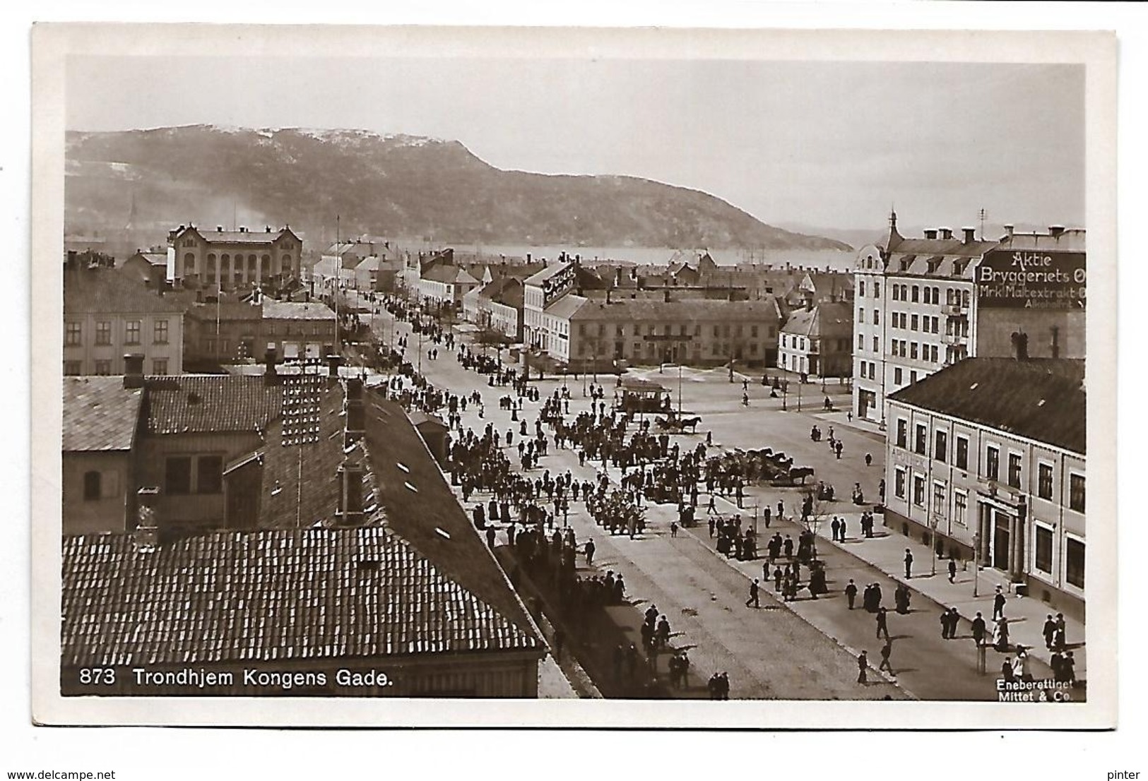 NORVEGE - TRONDHJEM Kongens Gade - Norvège