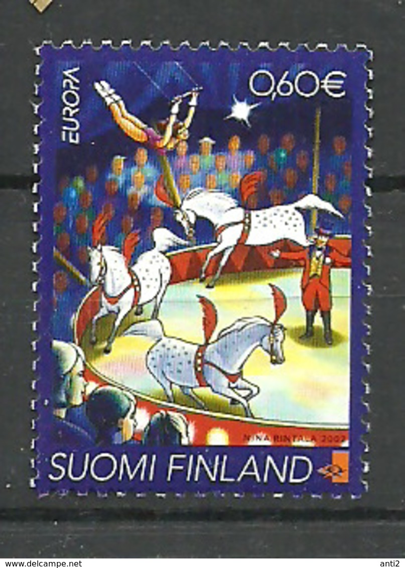 Finland 2002 Europa: Circus  Mi 1623, MNH(**) - Unused Stamps