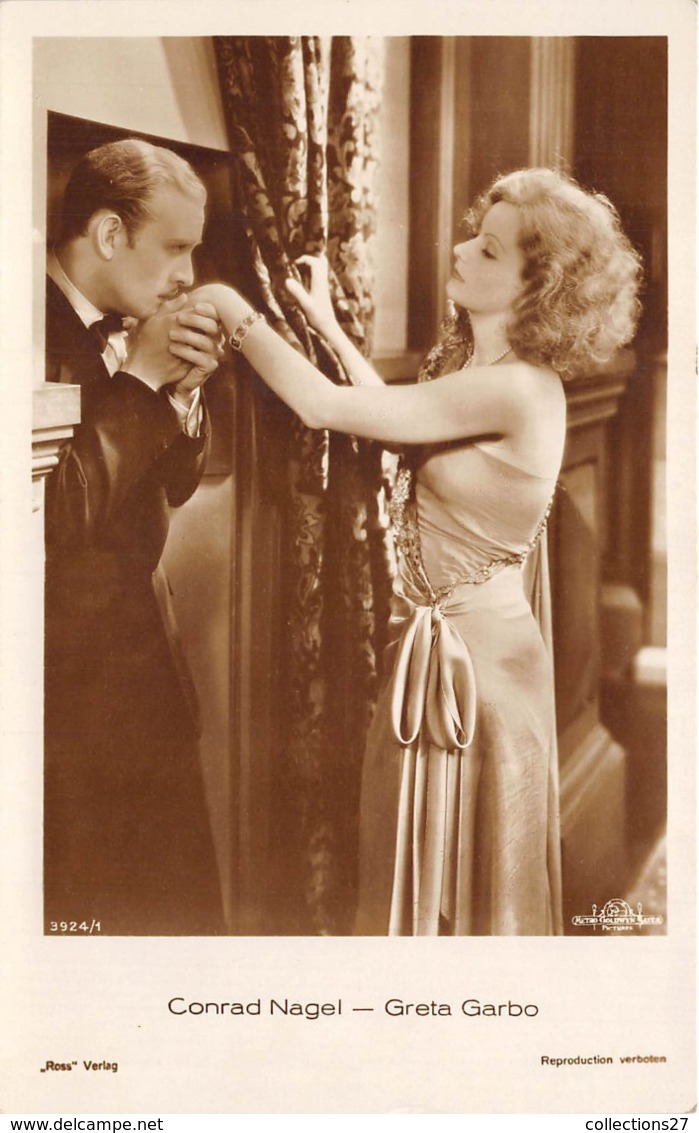 GRETA-GARBO- CONRAD NAGEL - Entertainers