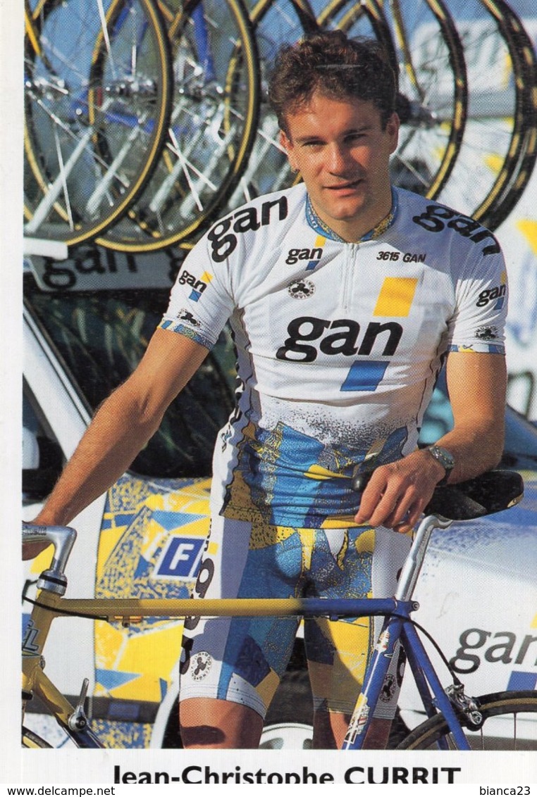 7280 Cpa  Cyclisme Jean Christophe Currit - Cyclisme